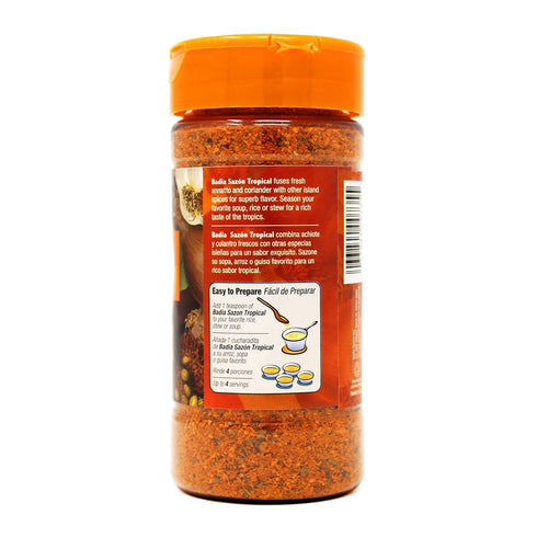 Badia Sazon Tropical with Coriander and Annatto, 6.75 Ounce (Pack of 6)...