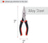 Mr. Pen- Needle Nose Pliers, 6 Inch, Long Nose Pliers, Needle Nose Pliers Tool, Pliers Needle Nose, Long Nose Pliers with Cutter, Wire Wrapping, C...