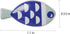 Blumenthal Lansing Company Blue Fish Buttons 18 Piece...