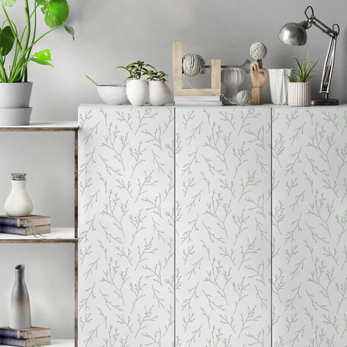 GSS Designs Reusable Tree Twigs Stencils 12x16Inch Tree Branch Wall Stencils Large Repeated Pattern Stencils for Painting on Walls Wood Furniture ...