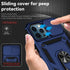 Hitaoyou Compatible iPhone 12 Pro Max Case with Camera Cover & Kickstand, Military Grade Shockproof, Blue...