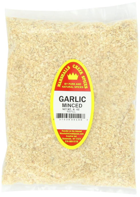 Marshall’s Creek Spices Garlic Minced Seasoning Refill, 8 Ounce...