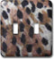 3dRose lsp_7964_2 Leopard Spots Double Toggle Switch, Multicolor...