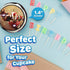 30 x Edible Cupcake Toppers - Heroic Warriors Party Collection of Edible Cake Decorations...