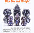 10 Sets Random Assortment Polyhedral RPG Mini Dice (70pcs),Surprise Mystery Mini Dice Set,10mm Mini DND Magic The Gathering Dice Set for MTG,RPG,D...