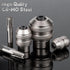 Topec Tap Socket Set, 2-Piece 1/2"DR x M13~M19 Adjustable Tap Chuck Tool with a 1/2"Socket Adapter, Tap Handle for Taps, Reamers, Screw Extractors...