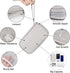 Organizer Bag 4 Compartments Cable Case Electronic Devices Travel Pouch USB Charger Accessories/Cellphone/USB/SD/Charger/Power Bank/Earphone......