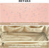 Personalized Initial Makeup Bag, Travel Cosmetic Bag with Brush Bag for Women, Large Capacity Portable Toiletry Bag Make Up Organizer...