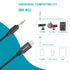 BOYA 3.5mm TRS to Lightning Adapter Cable, 3.5mm Male to Apple MFi Certified Male Lightning Cable (20cm) Compatible with iPhone 11 10 x 8 7 iOS De...