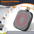 3 in 1 Breakfast Egg Pan,7.5 in Nonstick Grill Frying Pan with Divider,3 Section Omelette Pan Skillet All in One Split Sectioned Pan Suitable for ...