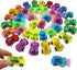 40 Pcs Pull Back Vehicles Mini Car Toys Friction Powered Racing Cars Mini Constructions Trucks for Preschool Toddlers Boys & Girls,Bulk Party Favo...