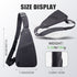 Lightweight Sling Bag for Men Slim Crossbody Purse Small Shoulder Backpack Anti-Theft Side Chest Bags...