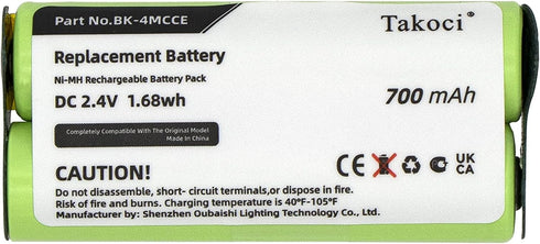 700mah Replacement Battery for Waterpik 900 Sonic Toothbrush, Sensonic Plus SR-3000, Sensonic Plus SR-3000E...