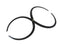 Taytools 469416 7 Inch Woodturning Double Ended Bowl Calipers, Overall Length 14-1/2 Inches, Black Metal Finish...