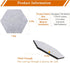 8Pcs Hexagon Felt Cork Board Tiles, Self Adhesive DIY Bulletin Board Pin Board for Office School Home Wall Decor Stickers Memos Photos Display (Gr...
