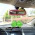 Stylish Car Dice Fuzzy - Retro Fuzzy Dice for Rear View Mirror, Premium Quality Hanging Dice for Car Mirror Decoration - Express Your Unique Style...