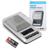 Mini Digital Pocket Scale, High Accuracy 0.01gX 200g Jewelry Weight, LCD Display, Electronic Kitchen Scale, Silver Color, Small...