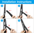 X AUTOHAUX Rear Windshield Wiper Blade Arm Set for Lincoln MKX for Ford Edge...