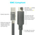USB-C to USB-C 2.0 Cable, 5A 100W Fast Charging, 480Mbps Speed, for Mobile Phones, Laptops, Tablets, and Industrial Devices of Type-C Interface (1...