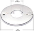 Floor and Ceiling Plate Split Flange, Fits 1 Inch IPS Galvanized Pipe or 1-1/4 Inch Copper Pipe, Chrome Finish (Pack of 6)...