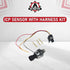 ICP Sensor with Harness Kit, Injection Control Pressure, Compatible with Ford Vehicles - 7.3 Powerstroke E350, F250, F-350 Super Duty - Replaces F...