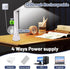 2-in-1 LED Desk Lamp Base with Flashlight for Home Office, Rechargeable, 3 Lighting Modes, Foldable & Portable Light, Cordless Table Bedside lamps...