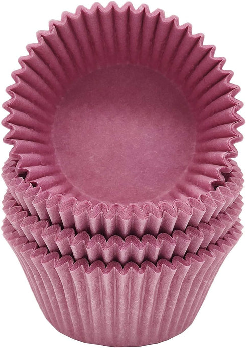 Premium Purple Greaseproof Cupcake Liners Muffin Paper Baking Cups Standard Sized, 100-Count...