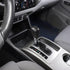 ABS Carbon Fiber Grain Gear Shift Knob Cover Head Trim Cover Interior Moulding Decoration Sticker Accessories for Toyota Alphard 2011-2014 for Toy...