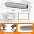 Cenipar Dishwasher Rack Tine Prong Repair End Cover Caps (100pcs) Anti Slip 1 inch Round Tips...
