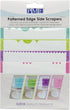 PME SIDE SCRAPERS - PATTERNED EDGE PLASTIC SET OF 4...