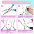 Jewelry Pliers Set, Paxcoo 3Pcs Jewelry Making Tools Kit includes Needle Nose Pliers, Round Wire Cutters for Supplies, Wrapping, DIY Crafts, Beadi...