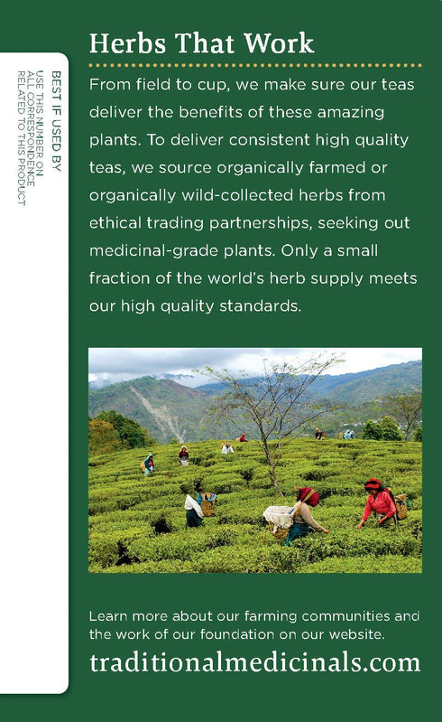 Traditional Medicinal Organic Ginger with Chamomile Tea - 16 Bags...