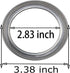 304 Stainless Steel Sprouting Lids for Wide Mouth Mason Jars and Making Organic Sprout Seeds 6 Pcs...