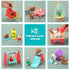 Pet Pretend Play Toys Set Realistic Pet Figures Playset Cat and Dog Care Role Play Educational Figures Toys Pet Dollhouse Toy Set for Boys Girls B...