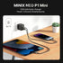 MINIX NEO P1 Mini 33W PPS 2-Port GaN Charger 1 USB-C Port Fast Charger, 1 USB-A Port Quick Charger 3.0. Compatible with iPhone 8-15 Series, Galaxy...