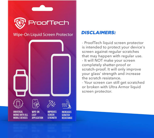 Liquid Glass Screen Protector | Covers up to 6 Devices | for All Smartphones Tablets and Watches | Phone Scratch and Crack Resistant......
