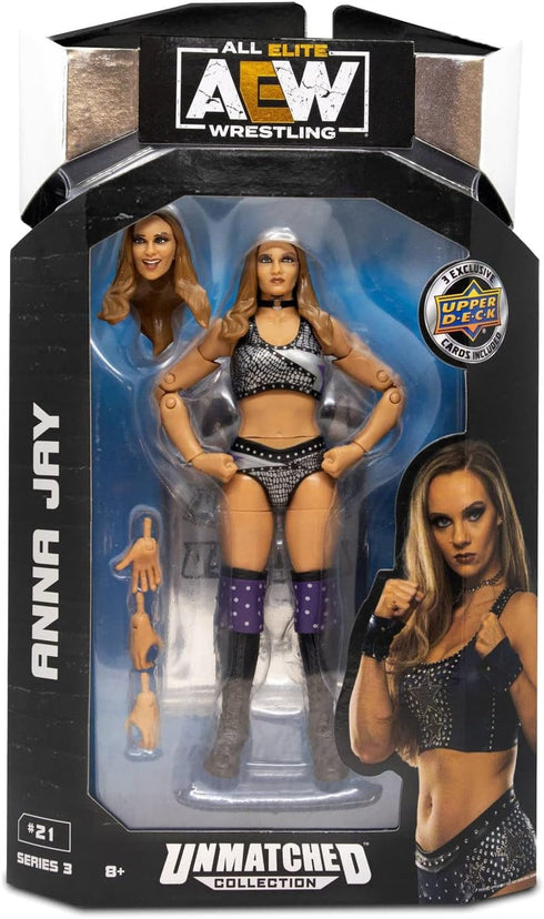 aew Anna Jay Unmatched Collection Series 3 Action Figure...