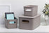 Baobab Multi-purpose Small Storage Basket with Capacity for 1.5 Litres, Taupe, 12.8 x 16.7 x 10...
