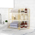 3-Tier Kitchen Spice Rack , Standing Rack,Triangle Bathroom Countertop Storage Shelf ,Cosmetic Organizer Holder , Stackable Cabinet Organizer , Ki...