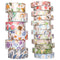 YUBBAEX Floral Gold Washi Tape Set VSCO Foil Masking Tape Decorative for Arts, DIY Crafts, Journal Supplies, Planners, Scrapbook, Card/Gift Wrappi...