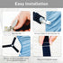 Bed Sheet Clips, 6 pcs Black Fitted Sheet Holder Straps, Upgraded Triangle Bed Sheet Fasteners for Corners, Elastic Adjustable Bed Sheet Straps fo...