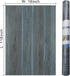 Peacock Blue Wallpaper Stick and Peel Blue Wood Grain Contact Paper for Cabinets Wood Look Wallpaper with Air Guide Slot Design 16x118inch Wood Vi...