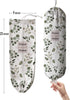 Hglian Grocery Bag Storage Dispenser,Eucalyptus Leaves Plastic Bag Holder,Garbage Shopping Trash Bags Carrier Organizer,Farmhouse Sweet Home Kitch...