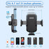 Pack-1 Car Cell Phone Holder, 360 Degrees Long Arm Dashboard Windshield Car Phone Holder, Universal Anti-Shake Smartphone Holder with Strong Sucti...