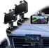 Lifegiverwise Phone Holder,New Multifunctional Car Dashboard Mobile Phone Holder 360 Rotation,Dashboard Cell Phone Holder,Universal Car Sun Visor ...