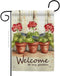 Breeze Decor - Welcome To My Garden Spring - Everyday Impressions Decorative Vertical Garden Flag 13" x 18.5" Printed In USA...