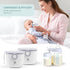 Termichy Baby Formula Dispenser, Portable Formula Dispenser Container with Scoop and Carry Handle for Travel Outdoor Activities for Baby Infant, 5...
