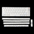YMDK 127 Ultra-slim Mac Style Mx Low Profile Dye Sub PBT Keycaps for Mx 61 64 68 75 84 87 96 108 Layout Mechanical Keyboard...