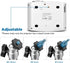 Mini Ceiling Projector Mount Bracket- Adjustable Tilt&Swivel Hanging Projector Holder Wall Mount Hanger Rack Stand for Mini Projector with 2 Free ...