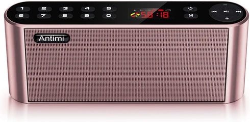 Bluetooth Speaker,FM Radio Player,MP3 Player Stereo Portable Wireless Speaker Drivers with HD Sound, Built-in Microphone, High Definition Audio an...